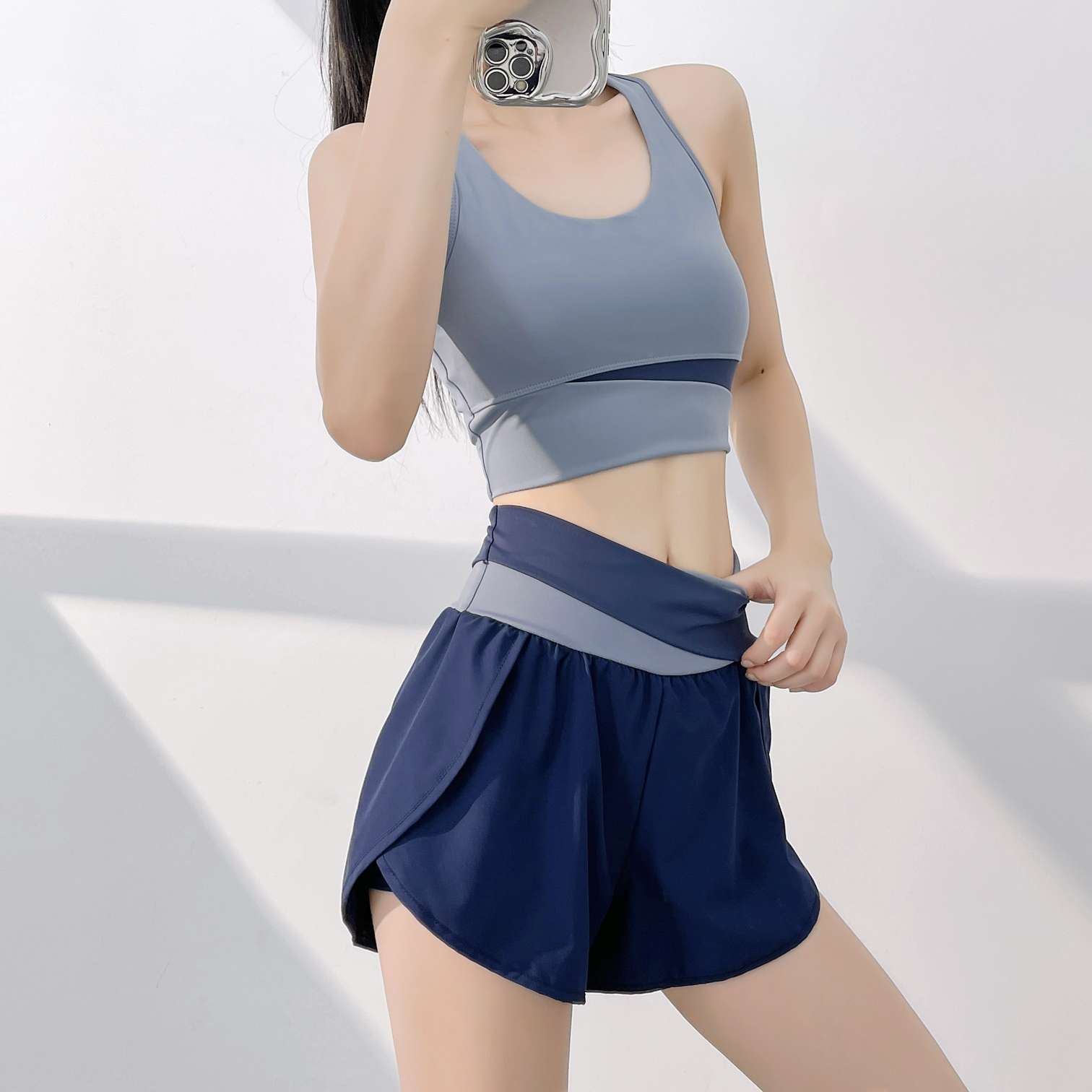 瑜伽服瑜伽服女紧身户外女性运动服详情图12