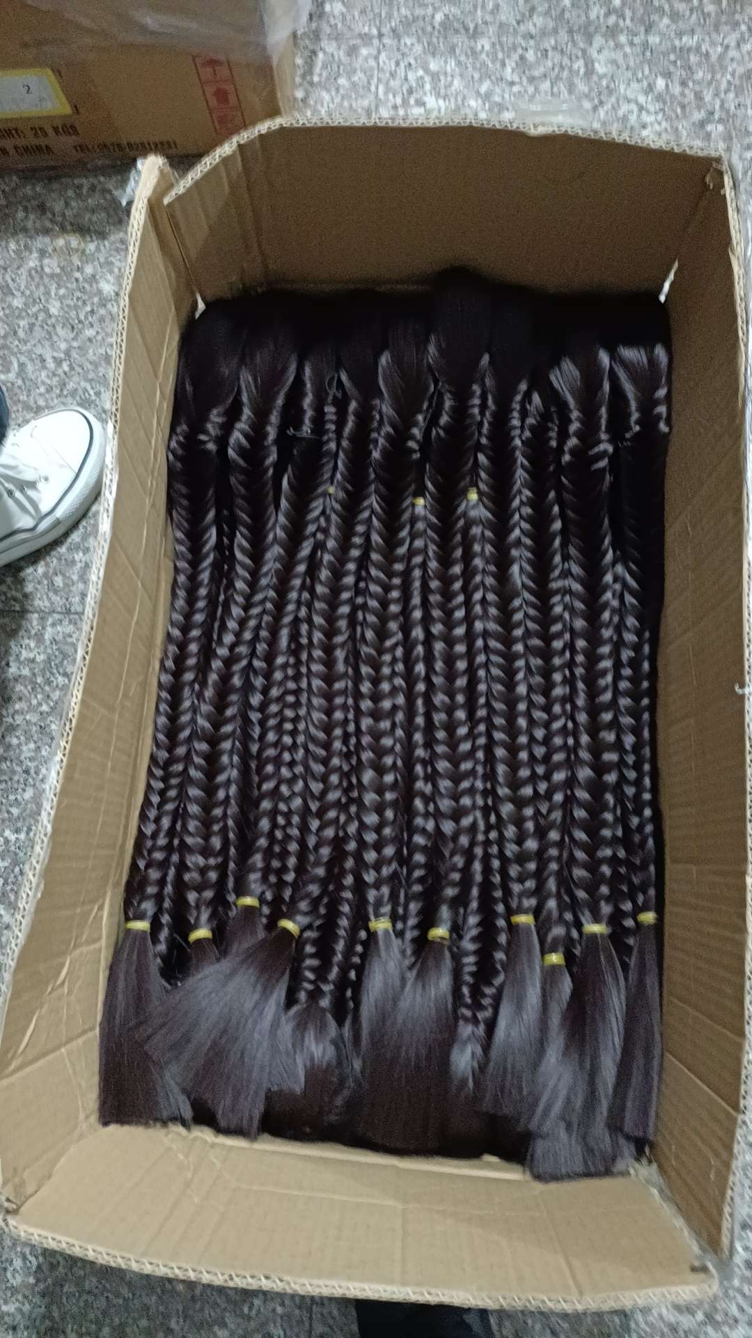 假发马尾拼接麻花辫仿真发棉花娃娃个护家清用品多款任选