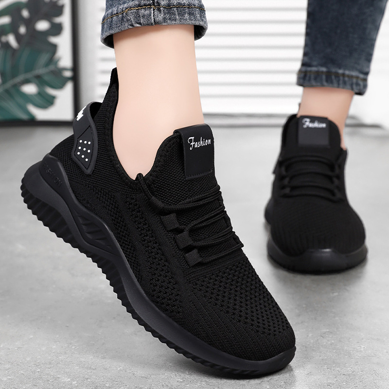 Women's autumn cross-border women's shoes are versatile, casual, soft-soled, not tiring to the feet, single shoes, trendy, lightweight and breathable sports shoes Specification drawing