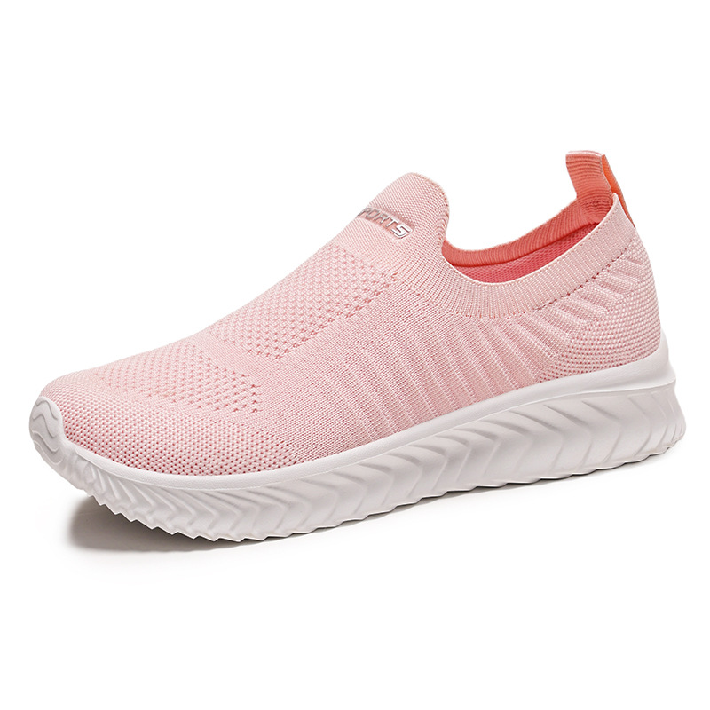 Women's shoes are versatile. New autumn cross-border mesh breathable single shoes that won't make your feet feel stuffy. Casual shoes. You can wear mom shoes on one foot Item Picture