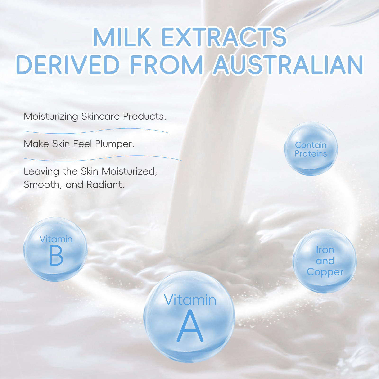 The new cross-border product, Laikou Milk Five-piece Set of hydrating and moisturizing skin care products, is in stock from the manufacturer. All packaging is in English Application Scenario