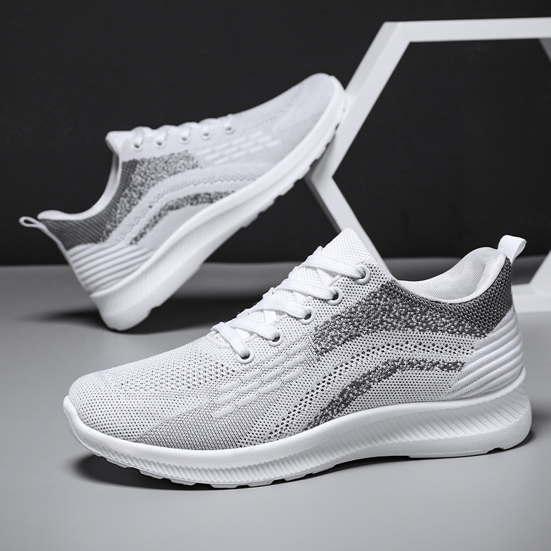 Men's autumn new cross-border wholesale Korean version lace-up single men's sneake casual breathable sports shoes Specification drawing