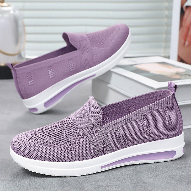 Shoe Women 2025 Autumn Cross-border temu consignment single shoes for home lazy people, one-step women's shoes, mom shoes, casual shoes details Picture