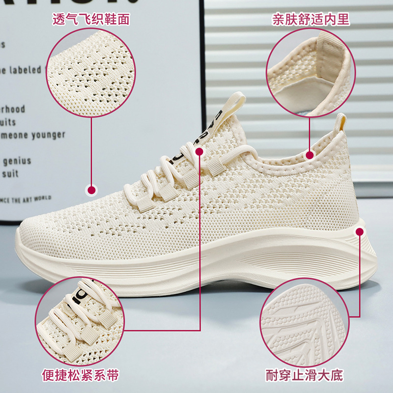 In the autumn of 2025, we will be sending out breathable casual shoes, fashionable and trendy single shoes, as well as Korean version sports shoes for women Application Scenario