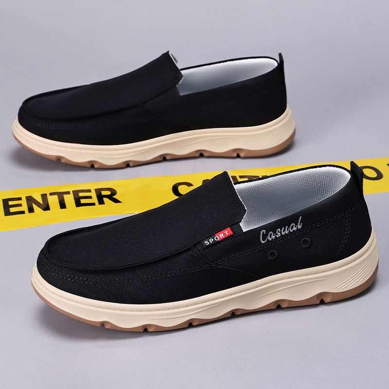 Old Beijing cloth shoes men's autumn new cross-border trend comfortable, breathable, soft-soled and non-smelly men's casual workwear shoes full figure