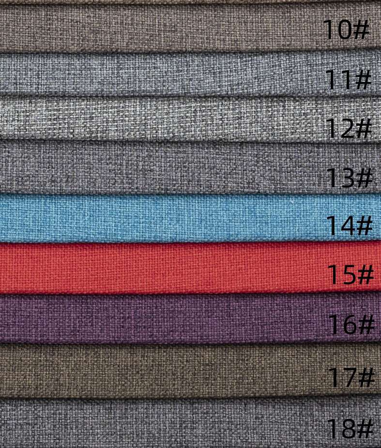 The manufacturer wholesals thickened fine linen fabric, imitation linen fabric, throw pillows, sofa throw pillows, bags, pet fabric, and coarse linen detail image 6