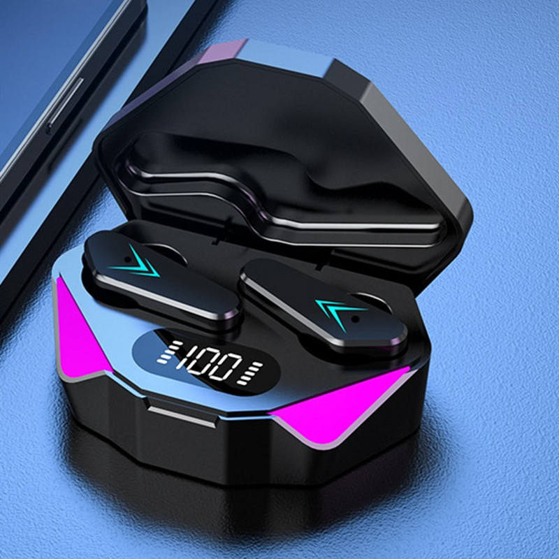 The new cross-border X15 Bluetooth headphones are low-latency and low-power digital gaming and e-sports headphones full figure