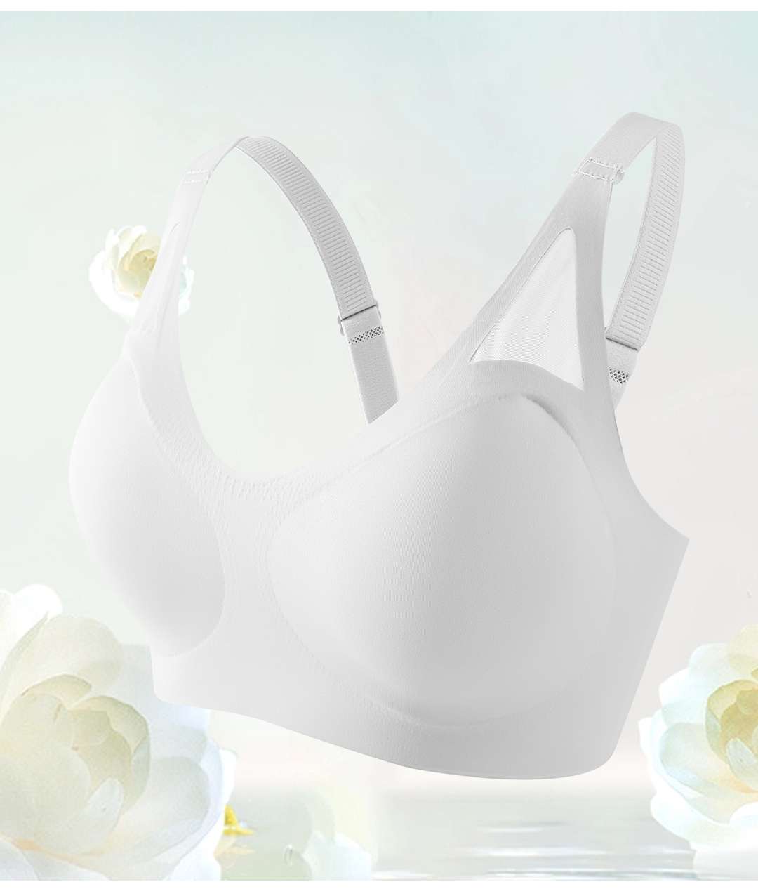 Underwear Ice Silk seamless nude feel Ice silk three-row button underwear detail image 18