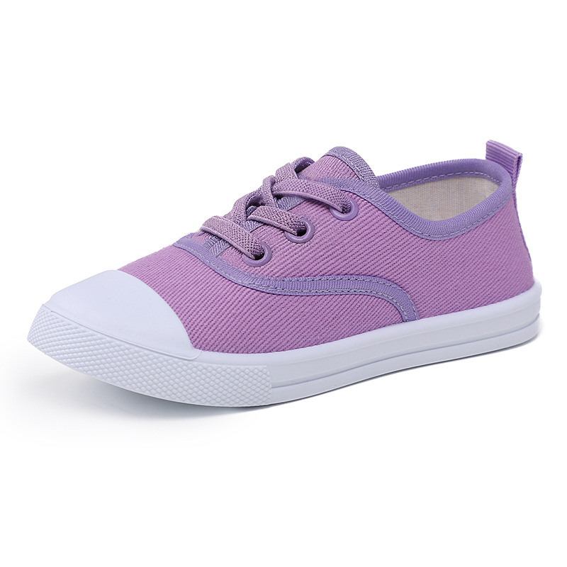 New versatile canvas shoes for children, fashionable children's shoes for kids, casual shoes for boys with cookie soles, 1-6 years old Item Picture