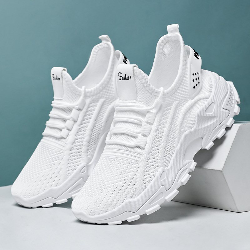 Women's autumn new style foreign trade wholesale running shoes, breathable mesh, retro thick-soled dad shoes, casual sports shoes Specification drawing