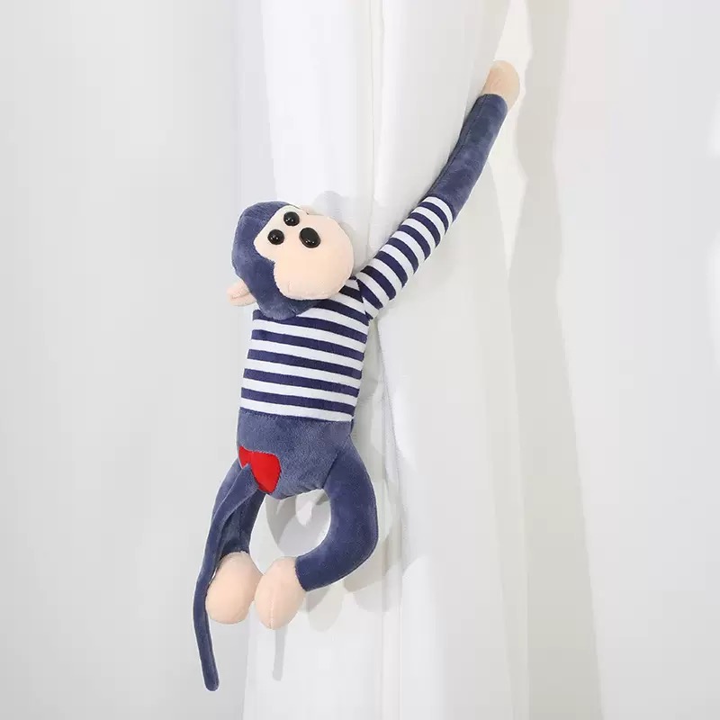 Colorful, super soft, long-wall monkey plush toy figurines, wedding gifts, cute pendants, children's favorite creative and trendy toys details Picture