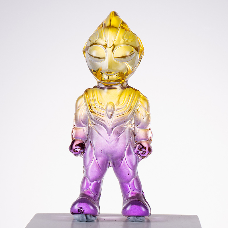 爆款水晶奥特曼模型，小朋友大男孩礼品炫酷玩具手玩摆件工艺品详情图13