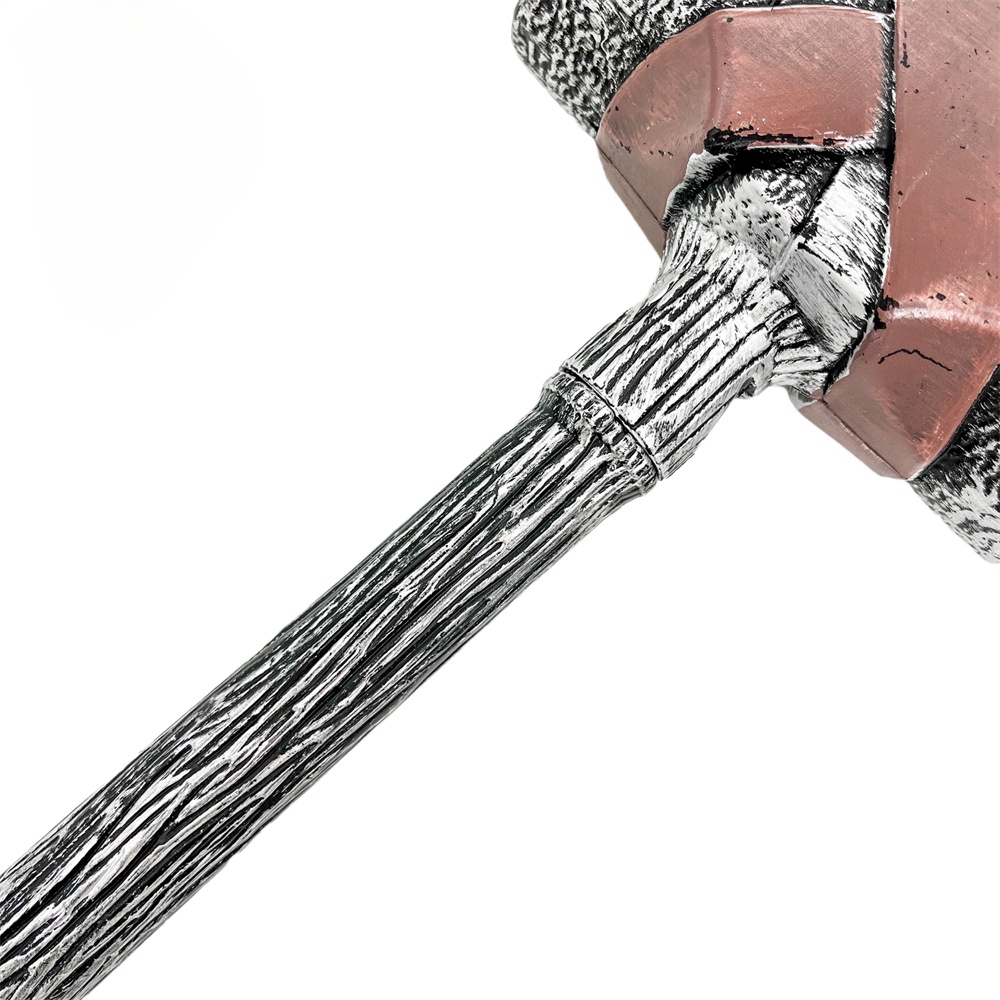 Plastic simulation large hammer, April Fool's Day prank prop, cosplay prop, weapon model toy, Halloween prank prop Specification image