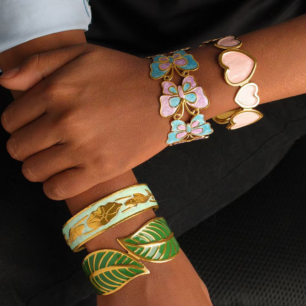 不锈钢手工脚链加石头出货一个星期起订量120