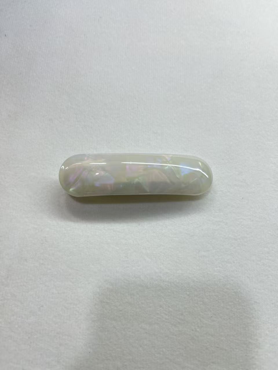 Fashionable and simple spring clip edge clip acetic acid eco-friendly hair clip detail image 6