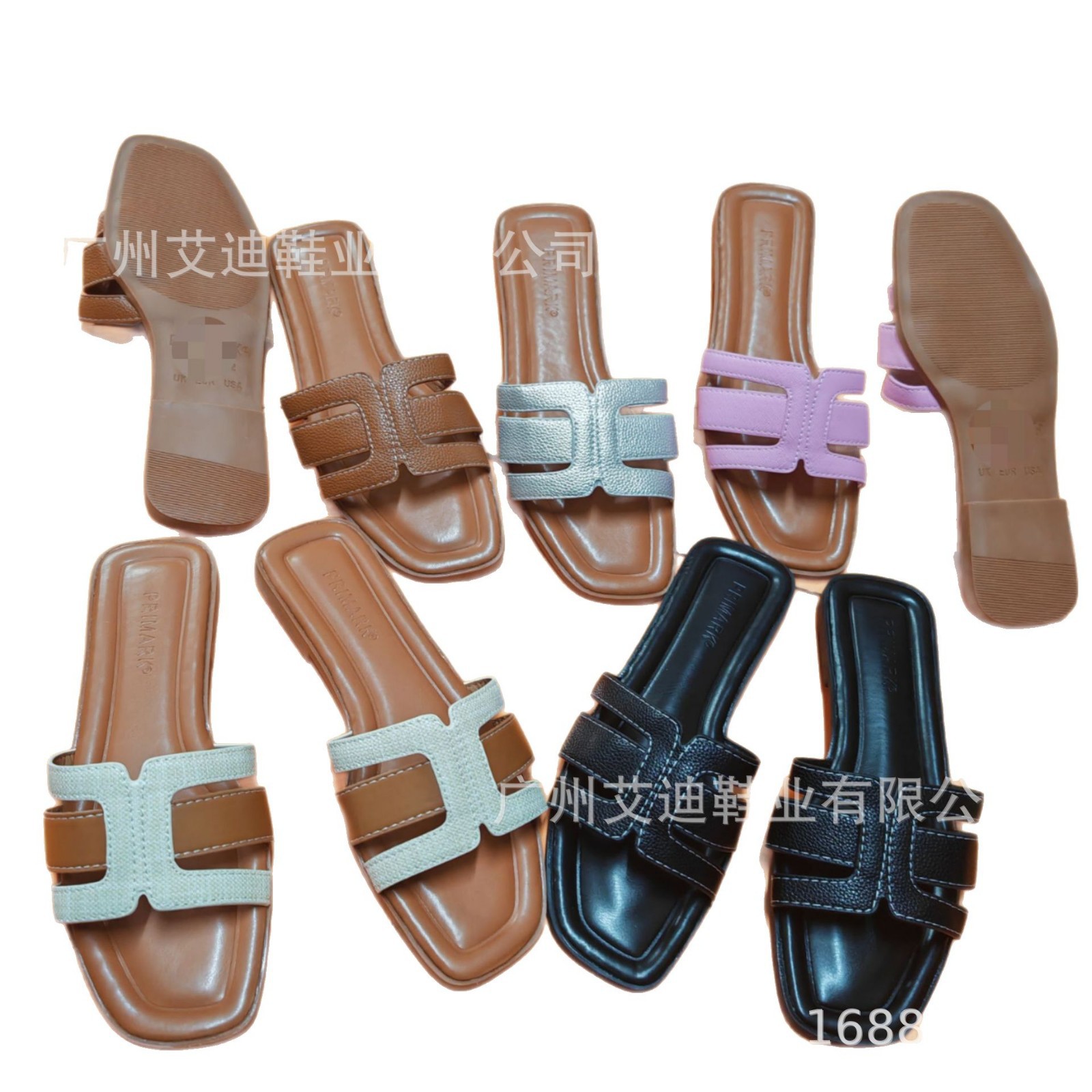 Adi's new PM European and American casual, comfortable and versatile cross-border Ladies' Flats Shoes Item Picture
