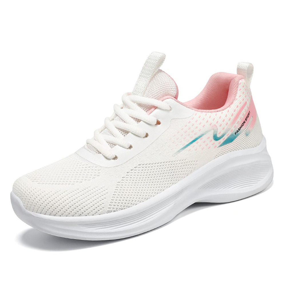 Women's 2025 autumn new running shoes factory direct sales soft-soled, comfortable and breathable, foreign trade net shoes, sports shoes for women Item Picture