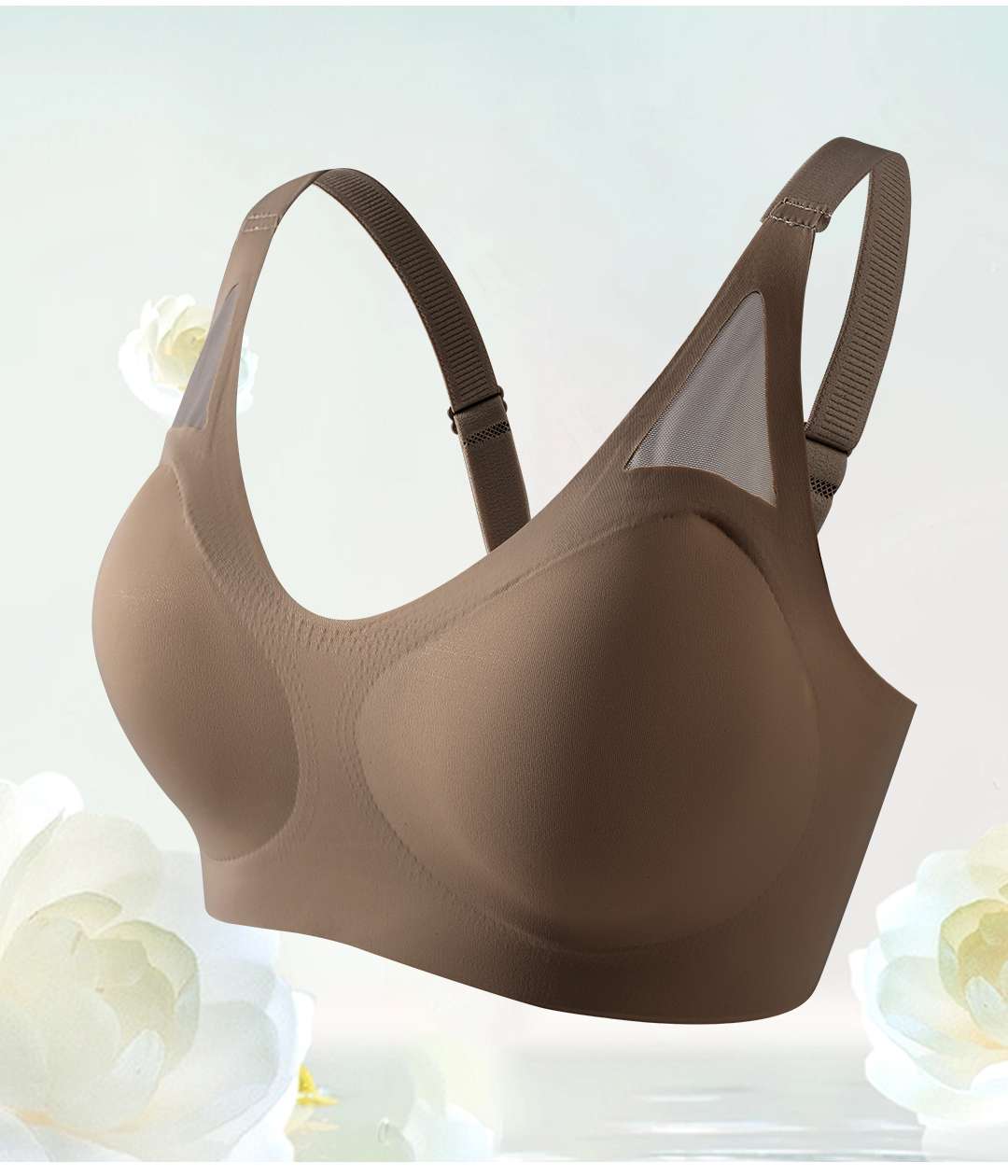 Underwear Ice Silk seamless nude feel Ice silk three-row button underwear detail image 19