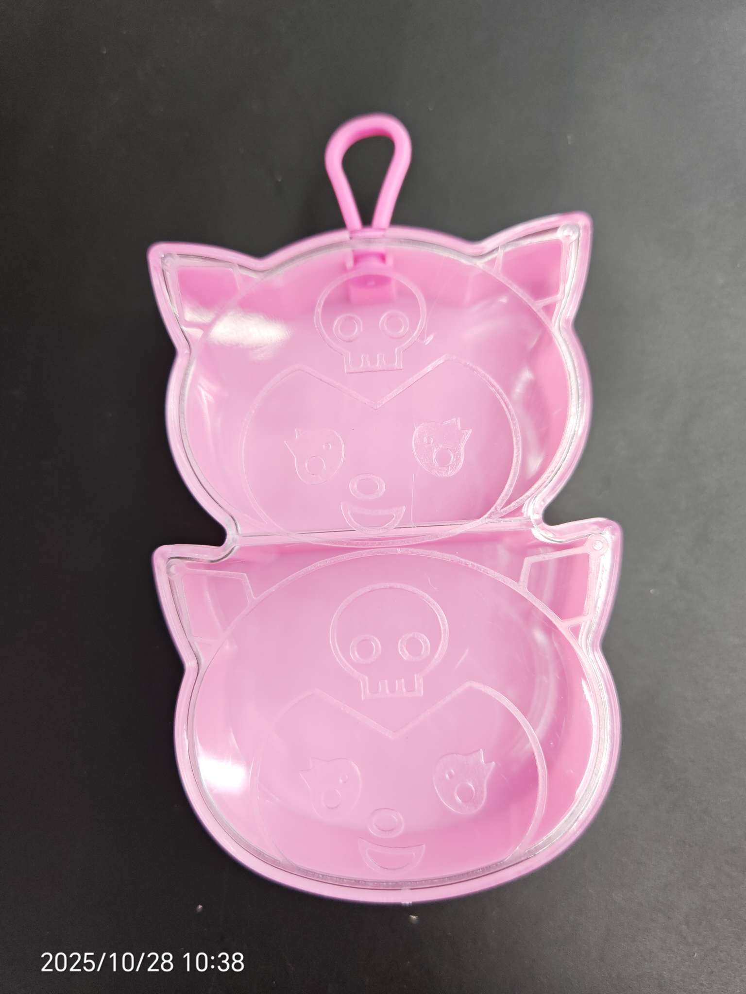 儿童皮筋收纳盒卡通造型分隔盒子带挂钩家用收纳收纳盒