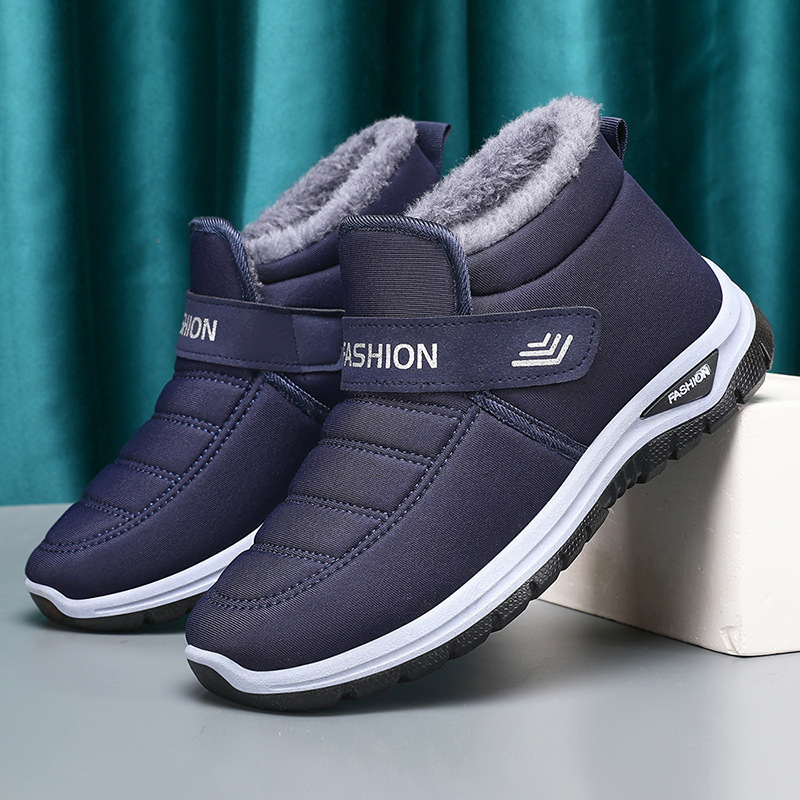 Snow boots for winter 2025, new dad shoes for export, wholesale of casual cotton boots, cross-border fleece warm cotton shoes Specification drawing