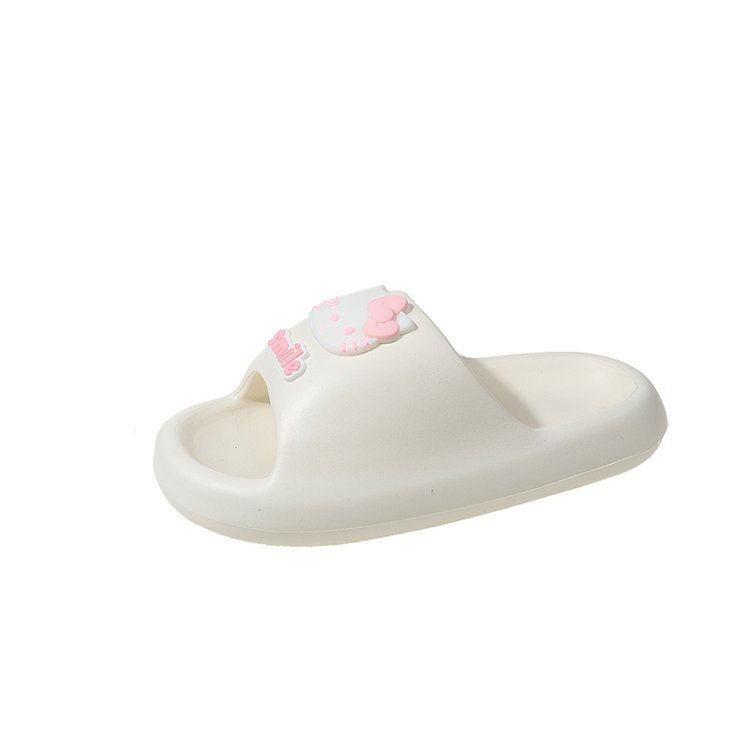 Cartoon KT Cat Summer Home slippers Women's fashion soft-soled EVA poop feel bathroom cool slippers wholesale cross-border Item Picture