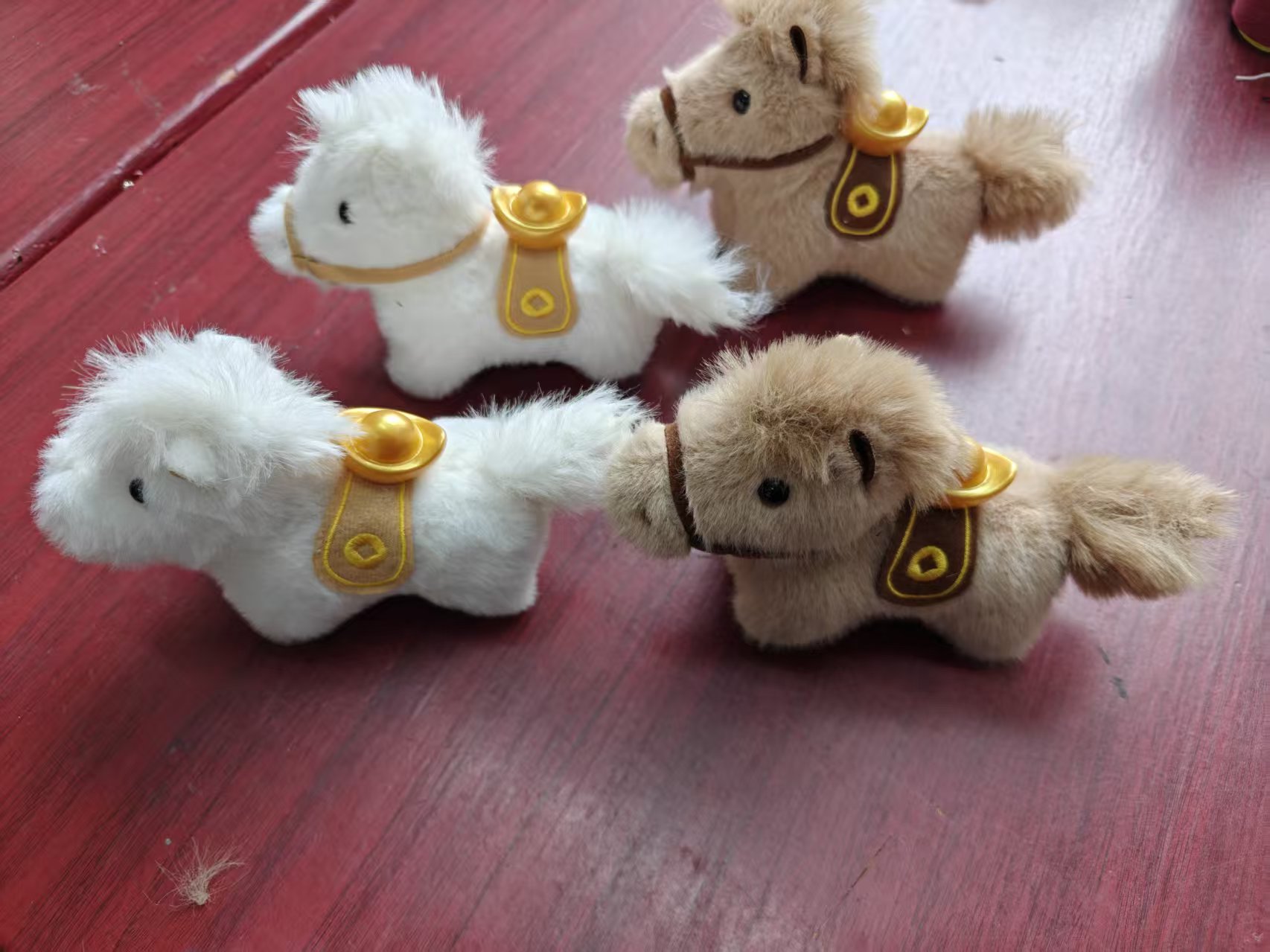 Source factory Mi Ling Mink Simulation Pony plush Toys 2026 Horse Year Zodiac Mascot Dolls Cross-border wholesale Application Scenario