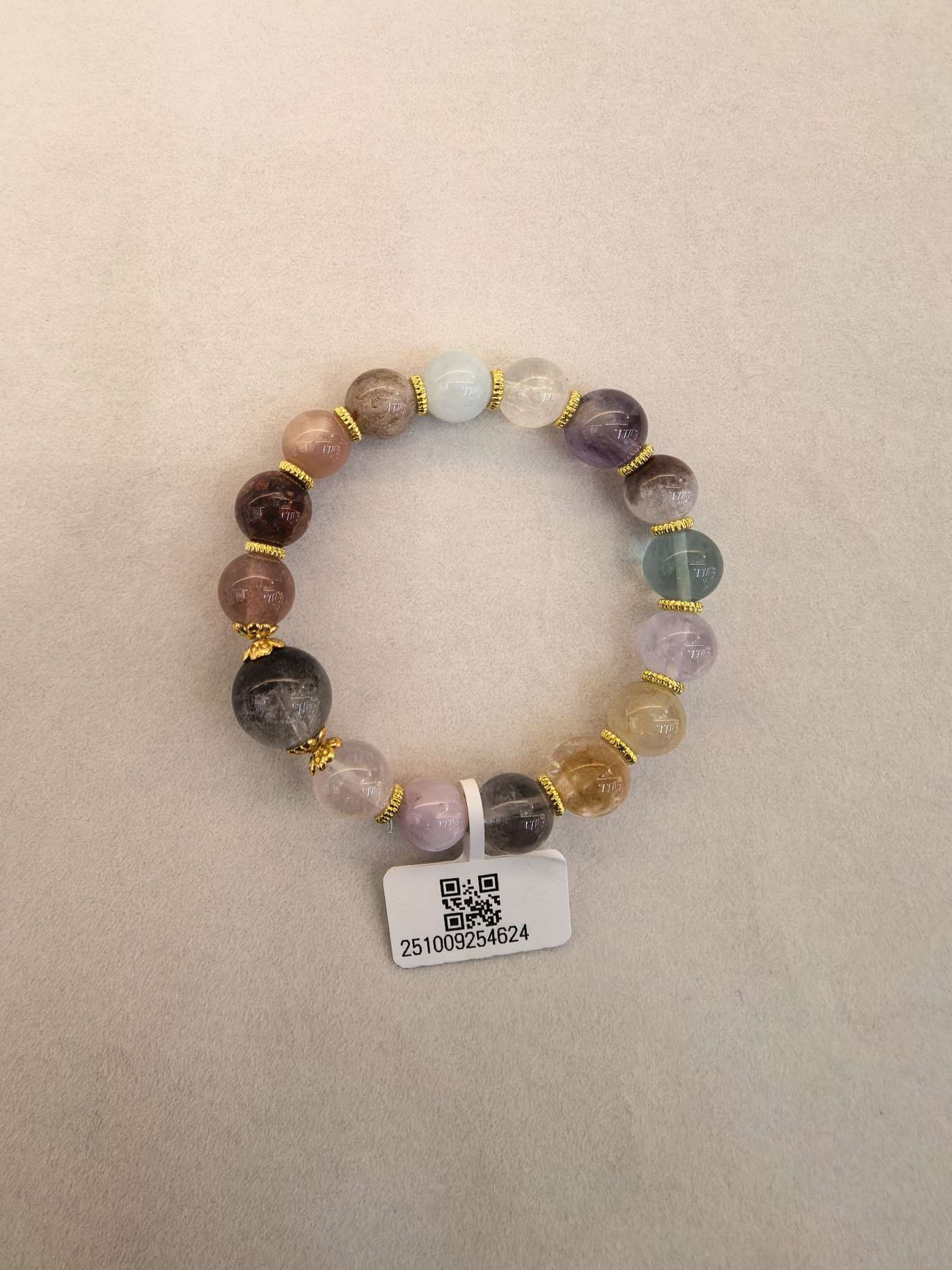 宇坤珠宝天然水晶手链玉石新中式女生小清新流苏闺蜜水晶手串批发 