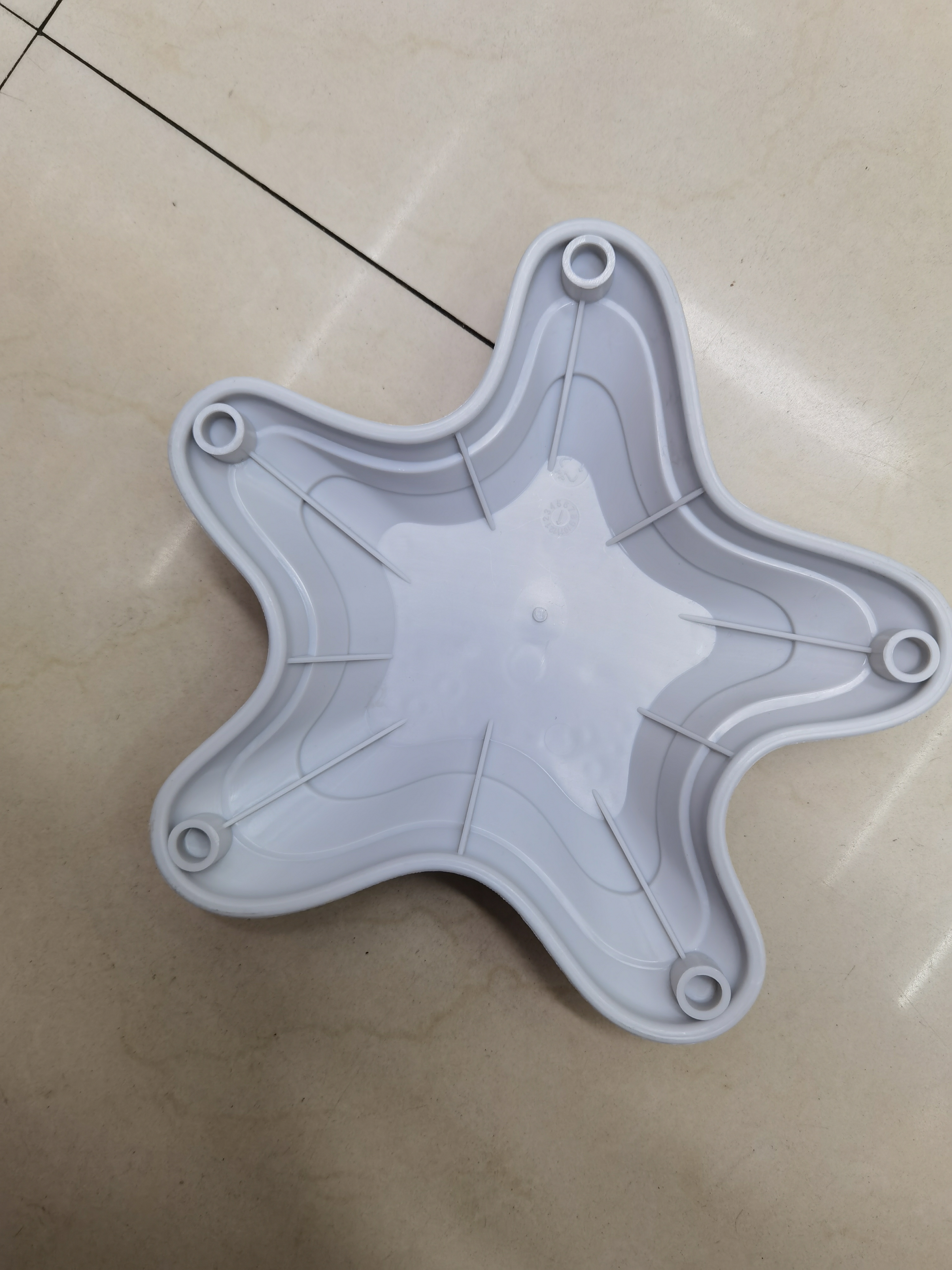 Hualong Toys Starfish Crossing Stones Educational building Blocks DIY plastic children's toy building blocks processing and customization Item Picture