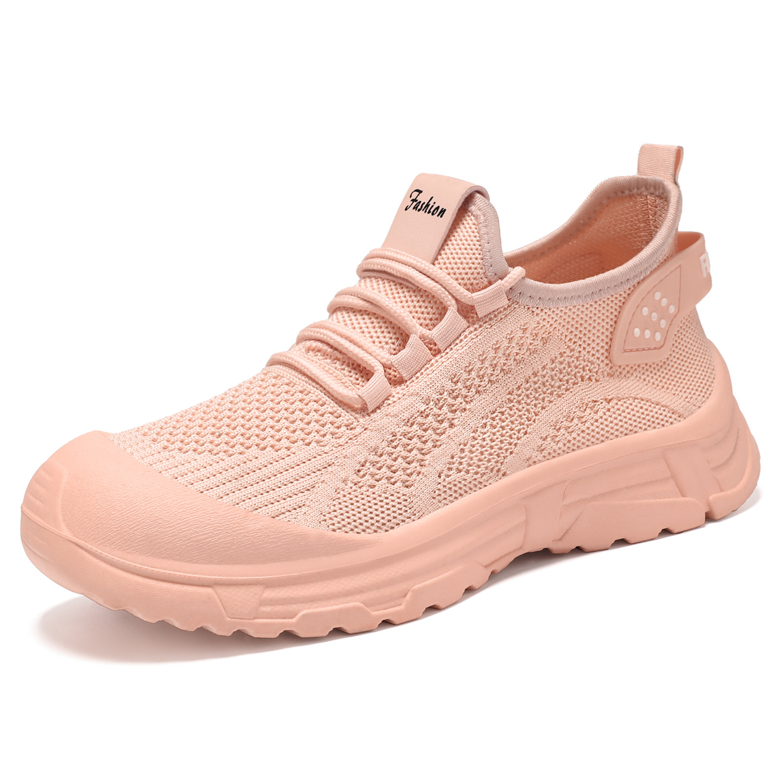 Women's autumn breathable mesh shoes, soft-soled comfortable women's single shoes, not tiring feet, running shoes, fashionable and versatile sports shoes Item Picture