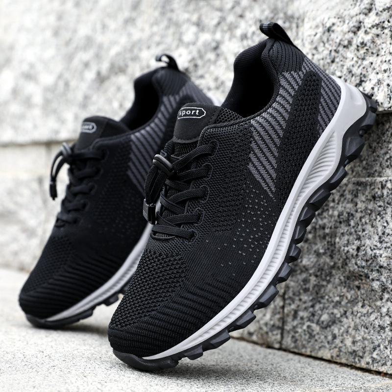 Fitness walking shoes 2025 Autumn New style welfare shoes, comfortable soft-soled running shoes for middle-aged and elderly people, elderly couple sports shoes full figure