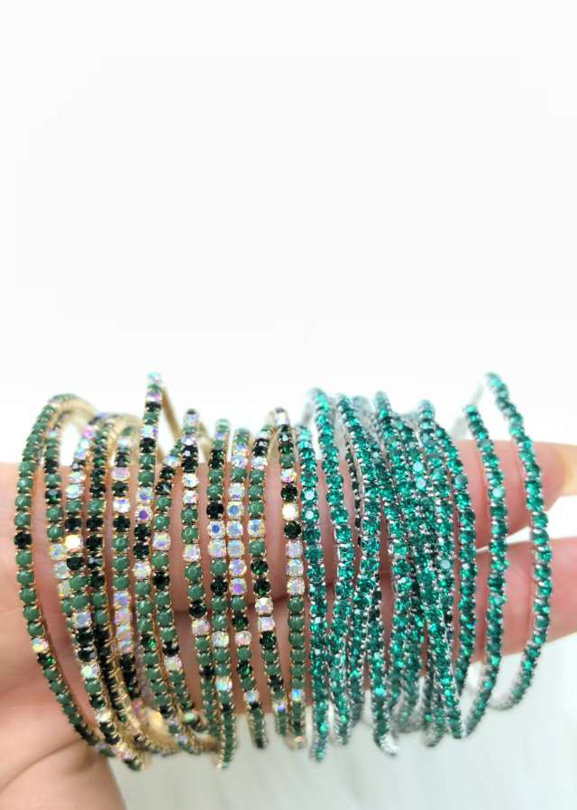 DIY multi-color elastic wrist band accessories diy detail image 11