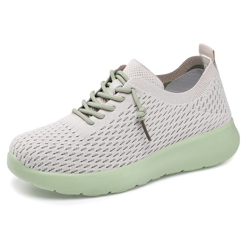 New soft-soled casual single shoes for women, fashionable and trendy, breathable mesh surface, couple sports shoes wholesale Item Picture