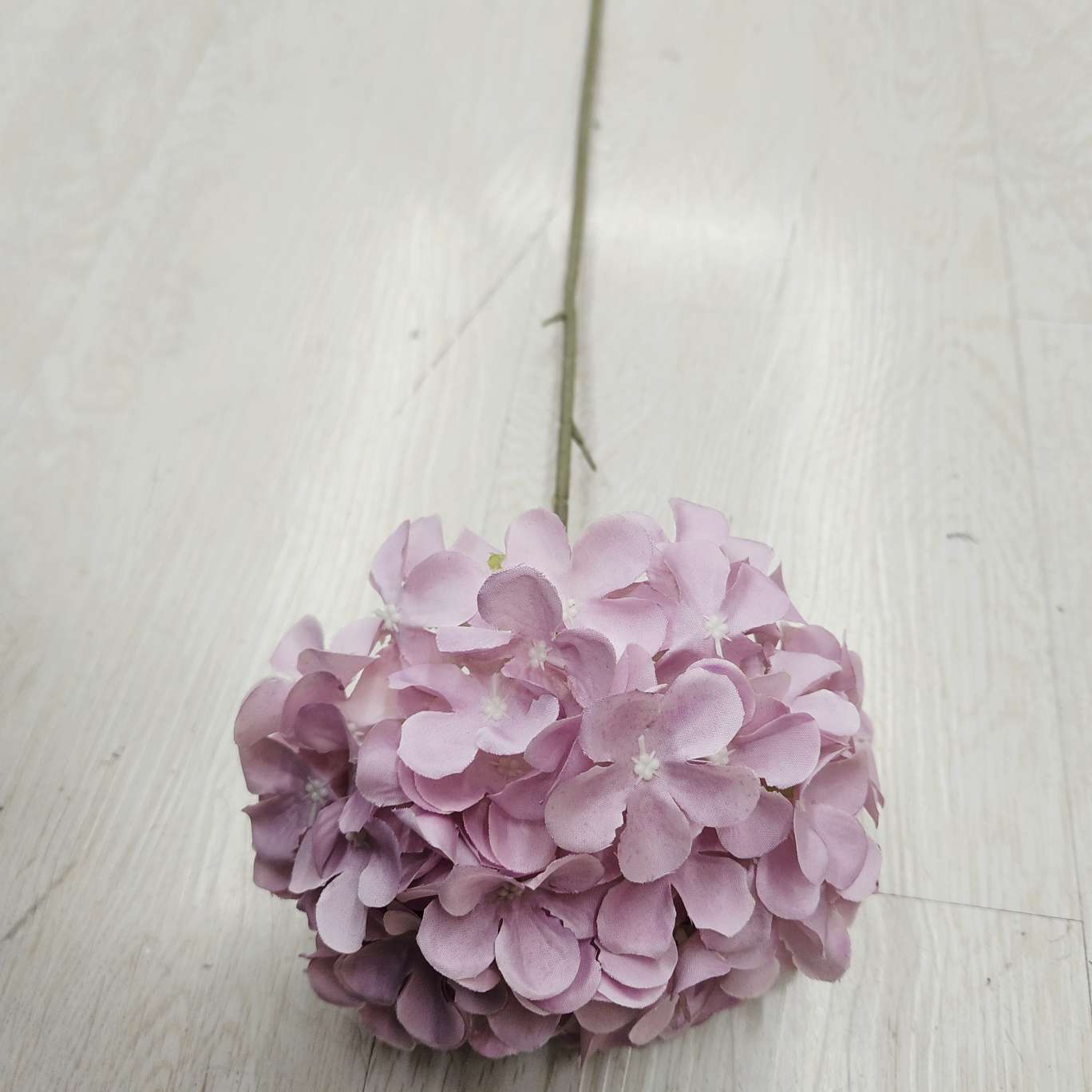 90-piece single hydrangea flower office culture simulation garden rose pole torch carnival night guide, electroplated rose crochet bouquet detail image 11