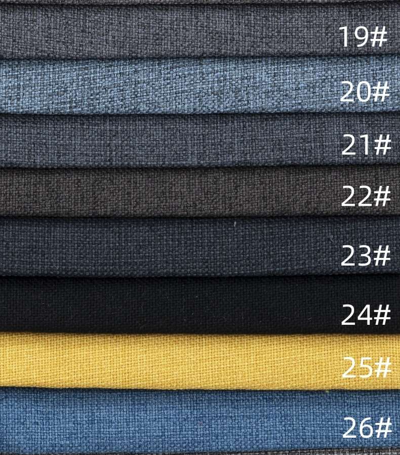 The manufacturer wholesals thickened fine linen fabric, imitation linen fabric, throw pillows, sofa throw pillows, bags, pet fabric, and coarse linen detail image 7