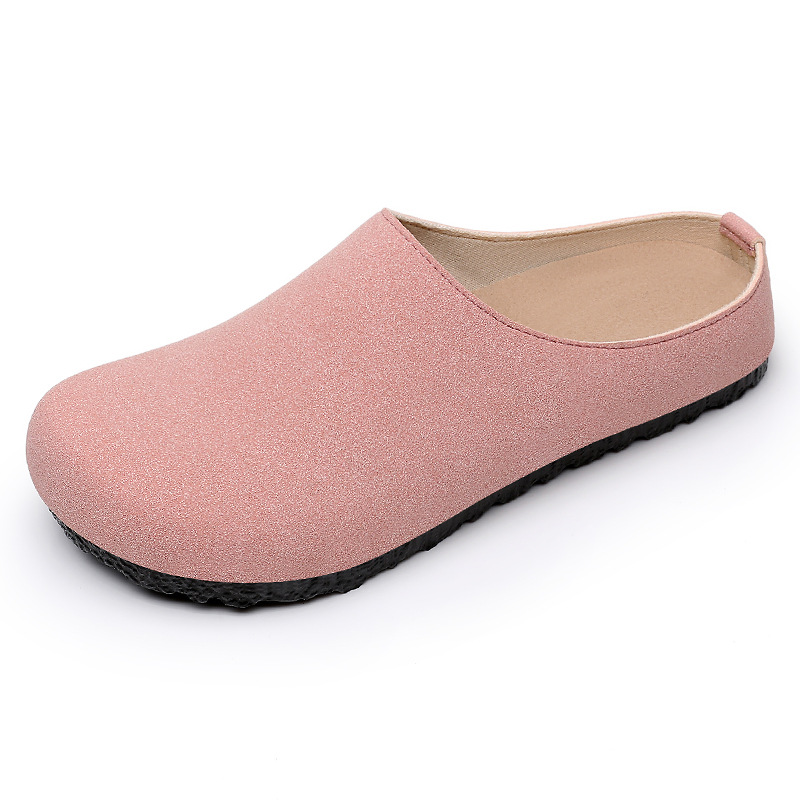 Slippers Women's autumn new style one-foot casual shoes cross-border wholesale shallow-mouthed lazy shoes soft-soled not tiring to the feet mom shoes Item Picture