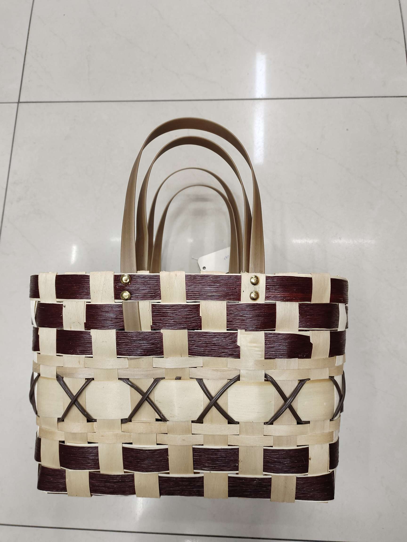 工艺品礼品木质工艺品，礼品、工艺品、木质工艺品、木片手提包、彩色木质工艺品手提包木质工艺品/木片精致手提包详情图3