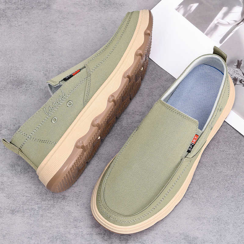 Old Beijing cloth shoes men's autumn new cross-border trend comfortable, breathable, soft-soled and non-smelly men's casual workwear shoes Application Scenario