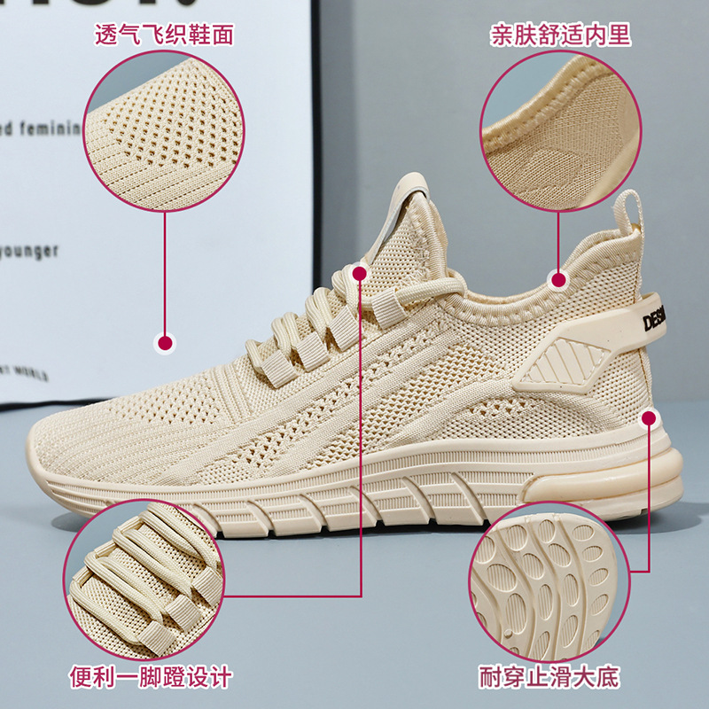 temu single shoes, cross-border casual, breathable running shoes and air-cushioned sports shoes for women's 2025 autumn collection Application Scenario
