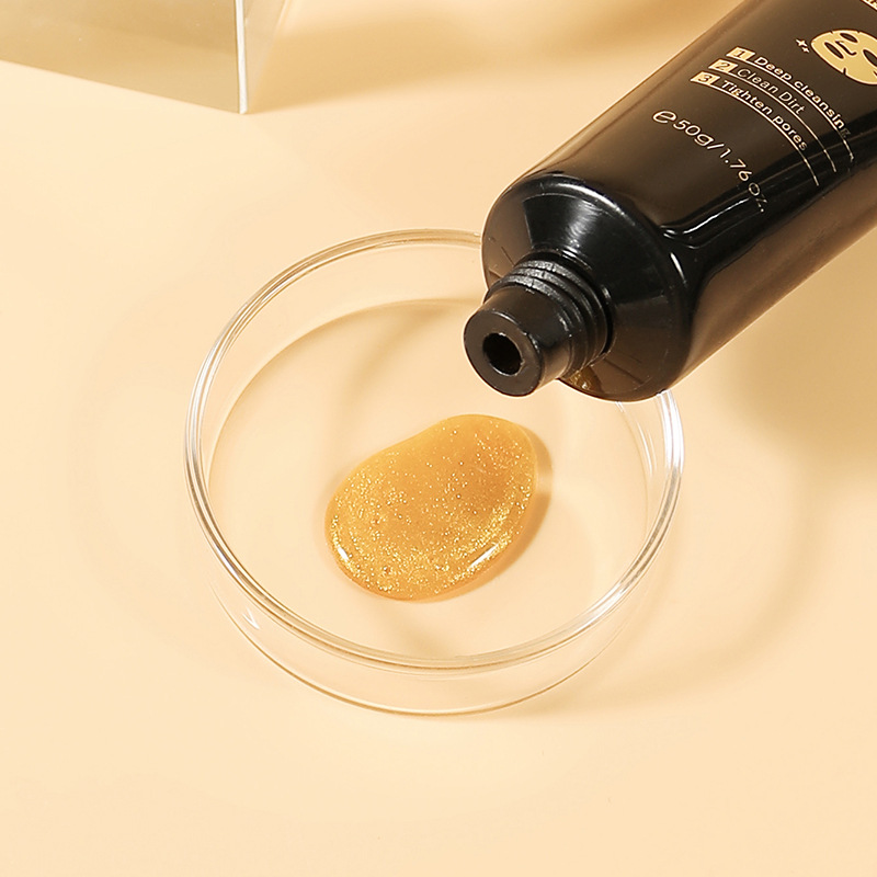 LAIKOU 24K Gold Foil Snail Peel-off Mask 50g(Tube) Pore-cleansing Mask fda Export Mask Specification drawing