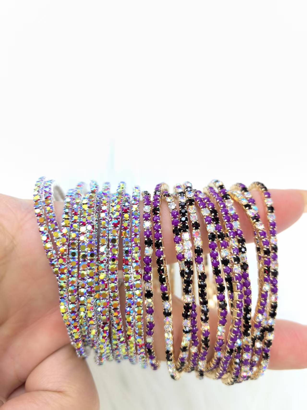 DIY multi-color elastic wrist band accessories diy details Picture