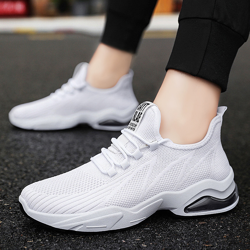 Custom-made men's shoes, new trendy shoe manufacturer, straight hair soft-soled running shoes, Feizhui air-cushioned men's shoes, casual sports shoes for men Specification drawing