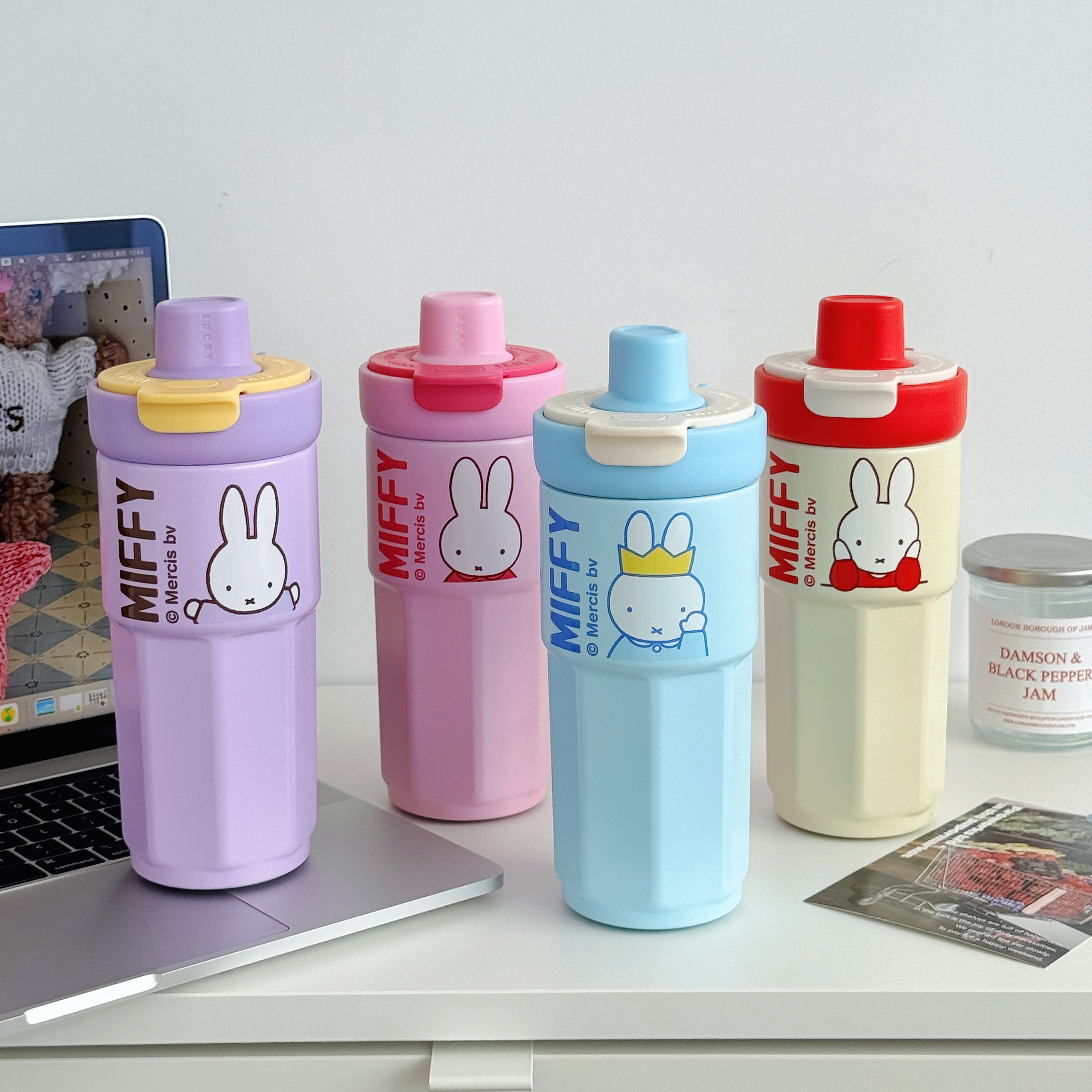 TinkerTot米菲正版授权儿童保温杯双饮提手保温杯550ml