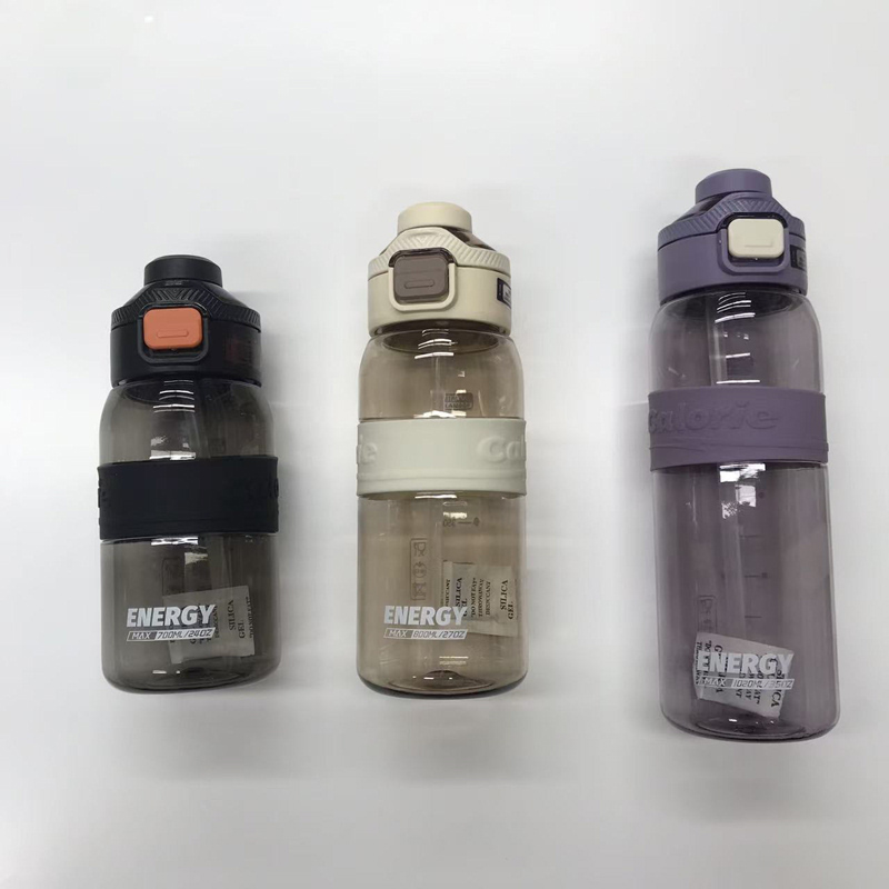 渐变透彩吸管杯直接封神!带刻度+防烫圈 学生党通勤党人手一个详情3