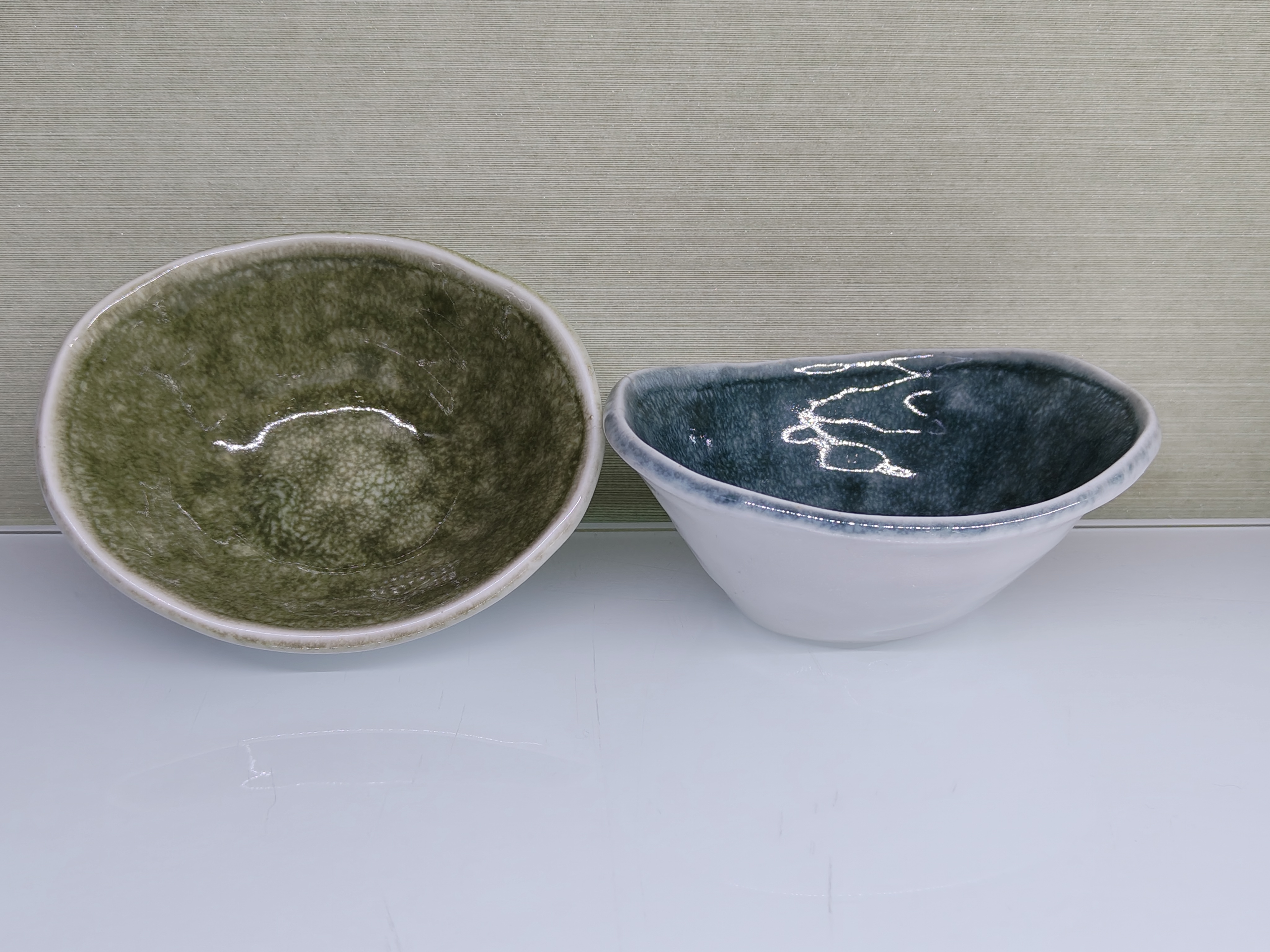 釉下彩 高温 陶瓷 时尚简约风陶瓷元宝小碗