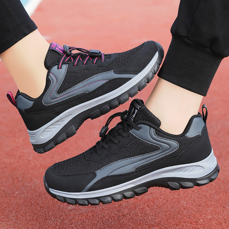 New men's shoes, Spring and Autumn old Beijing cloth shoes, men's walking shoes for middle-aged and elderly people, men's casual sports shoes, dad shoes details Picture
