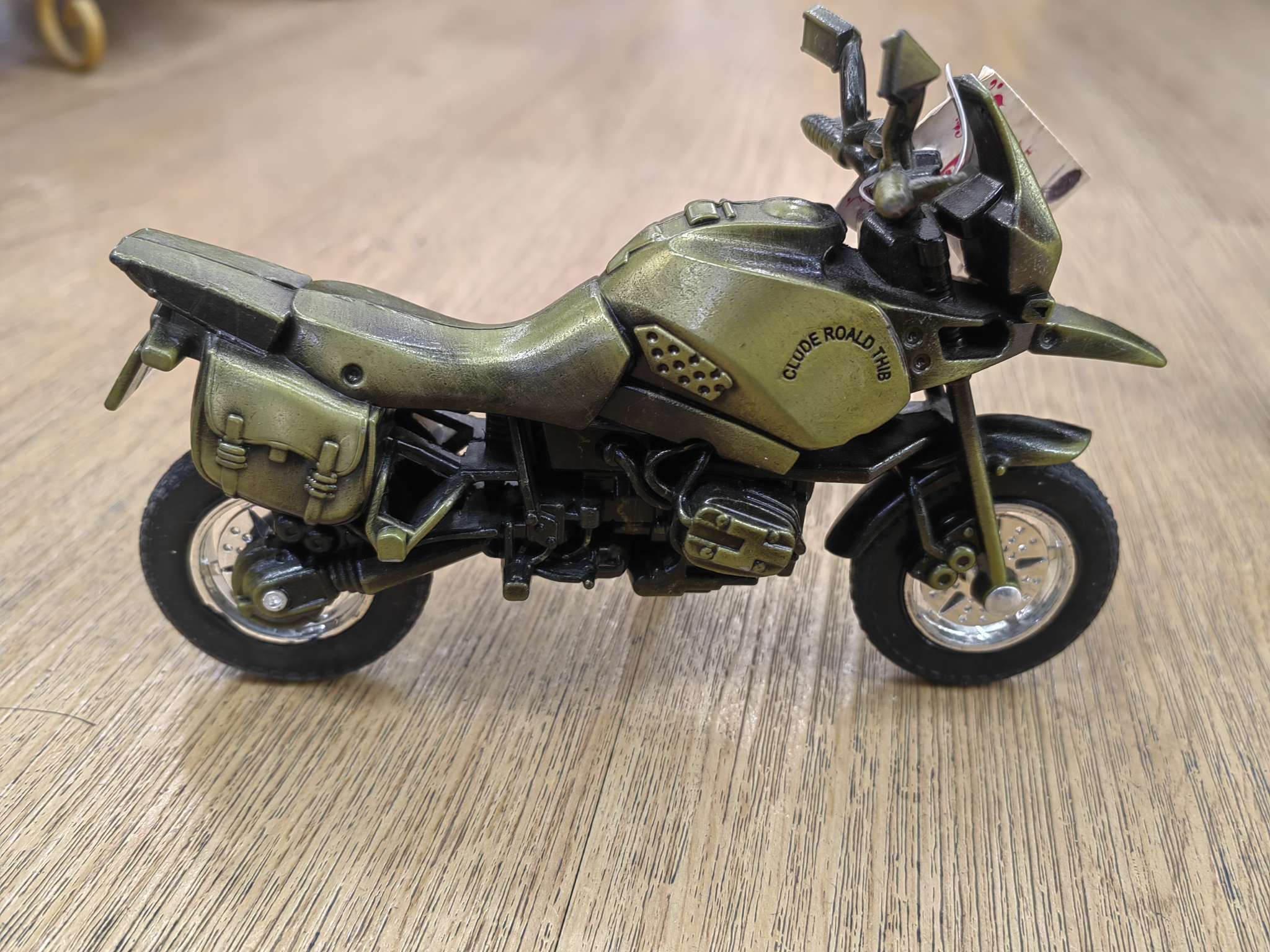 金属工艺品黄金手机贴金元宝沙金工艺品礼品黄铜老铜器收藏摆件黄铜老铜器工艺品白底实物图