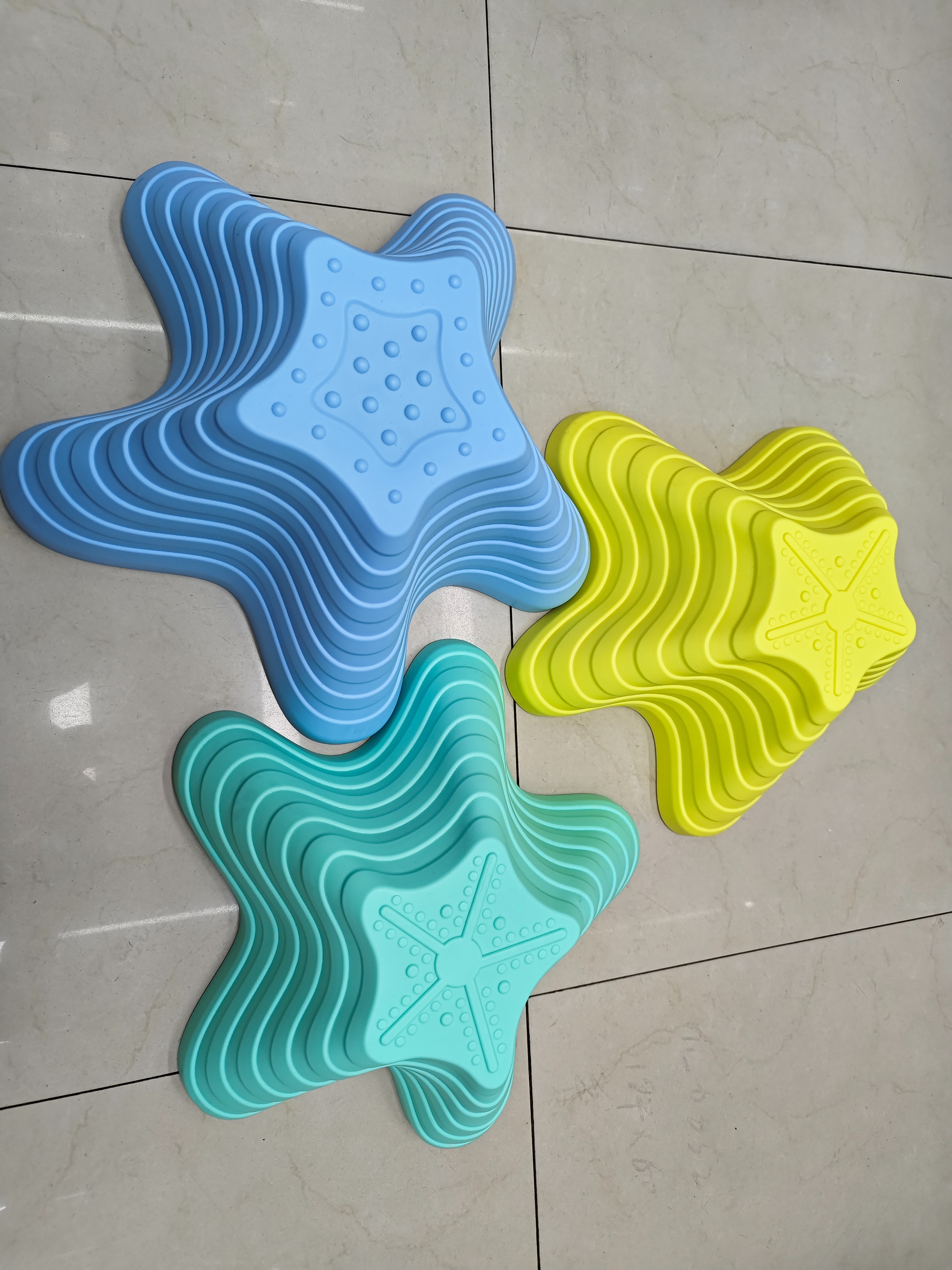 Hualong Toys' Dahaixing River Crossing Stone Educational building Blocks DIY plastic children's toy building blocks processing and customization details Picture