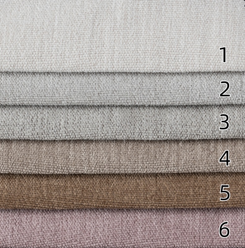 Double-sided colored woven Chenille fabric sofa and pillow fabric manufacturer, high-end composite fabric thickened solid color detail image 7