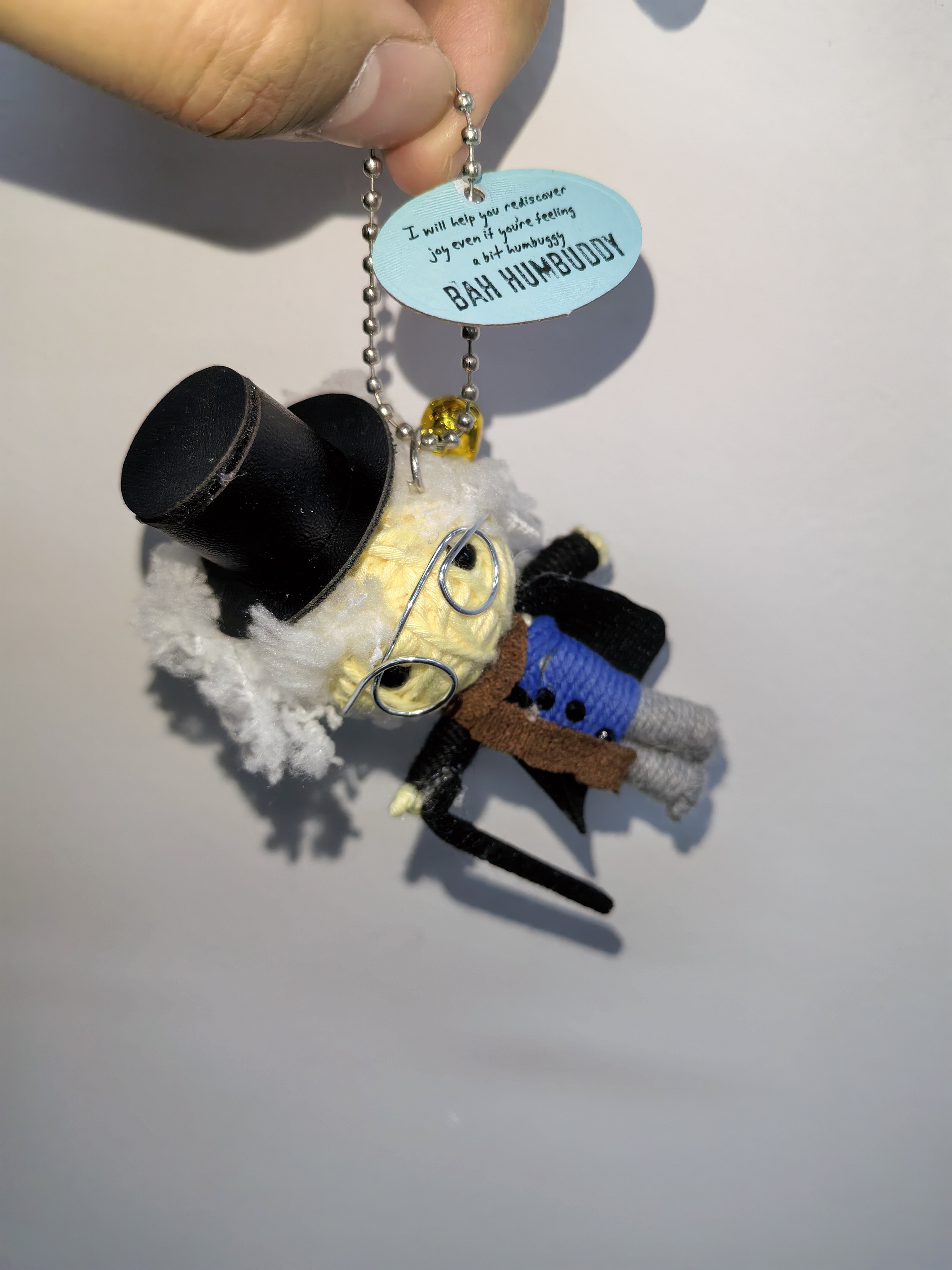 巫毒娃娃绅士老博士玩偶挂件钥匙扣儿童玩具伴手礼可接受定制