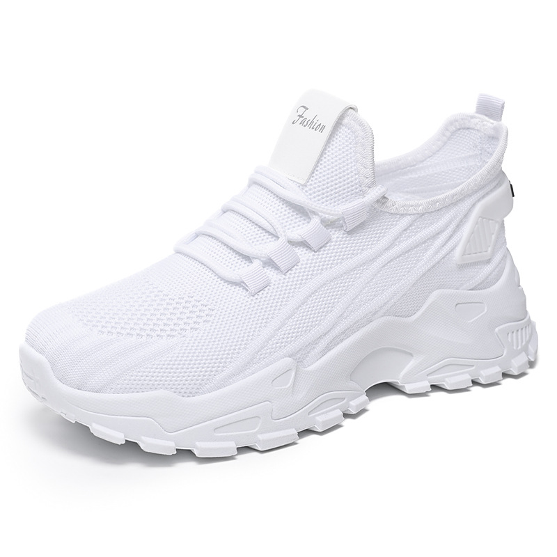 Women's shoes, versatile autumn new casual breathable single shoes, cross-border trade thick-soled sports shoes, women's running shoes Item Picture